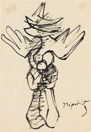 JACQUES LIPCHITZ (1891 - 1973, LITHUANIAN) Untitled.                                                                                             